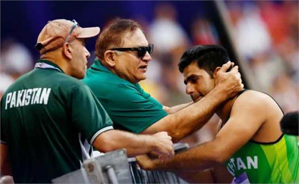 pakistan athletics association bans arshad nadeem  s coach