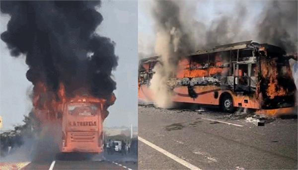 jaisalmer bus accident death toll rises