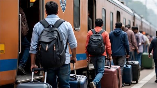 railways gave a gift to the passengers