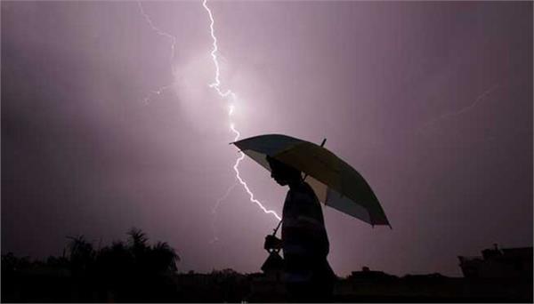 destruction caused by storm and lightning
