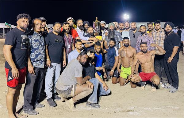 shabad guru kabaddi academy bakersfield organized the fourth cup