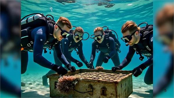 treasure found under the sea