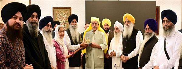 delegation met the lieutenant governor of jammu and kashmir