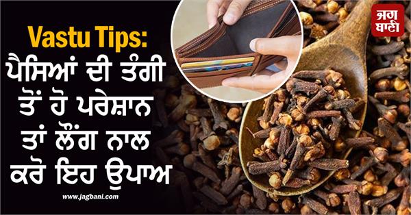 vastu tips  money  cloves  remedies