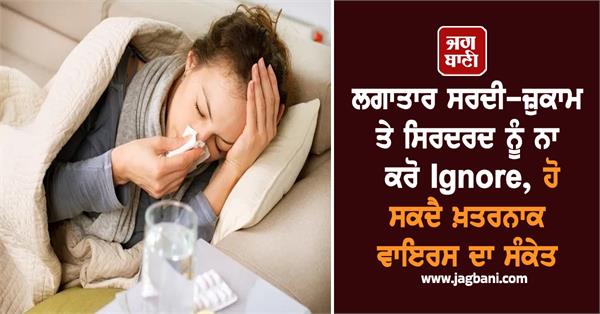 cold flu headache virus