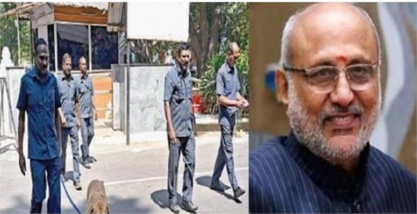 threat to blow up vice president radhakrishnan  s chennai residence