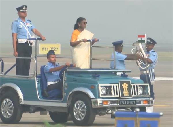 president murmu in rafel