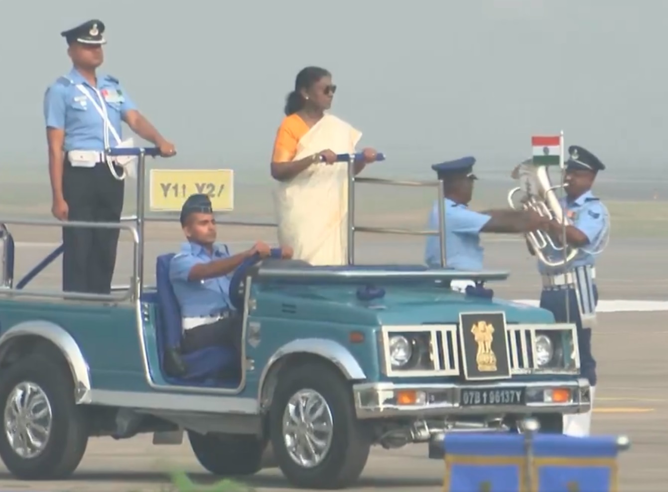 ਅੰਬਾਲਾ ਪੁੱਜੇ ਰਾਸ਼ਟਰਪਤੀ ਦ੍ਰੌਪਦੀ ਮੁਰਮੂ, ਰਾਫੇਲ 'ਚ ਭਰਨਗੇ ਉਡਾਣ