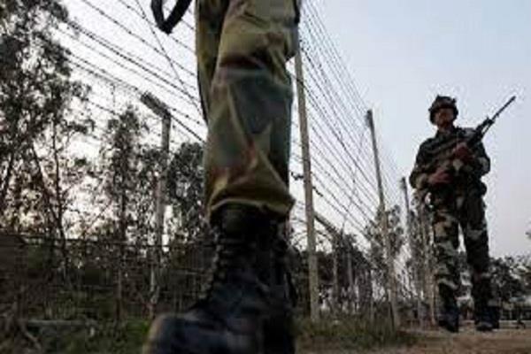 man caught in suspicious circumstances in border area