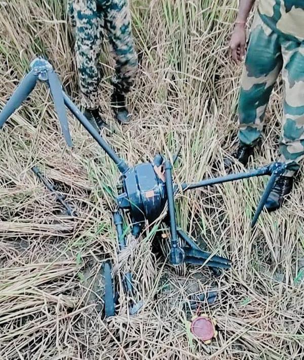 2 drones seized with heroin worth rs 5 crore