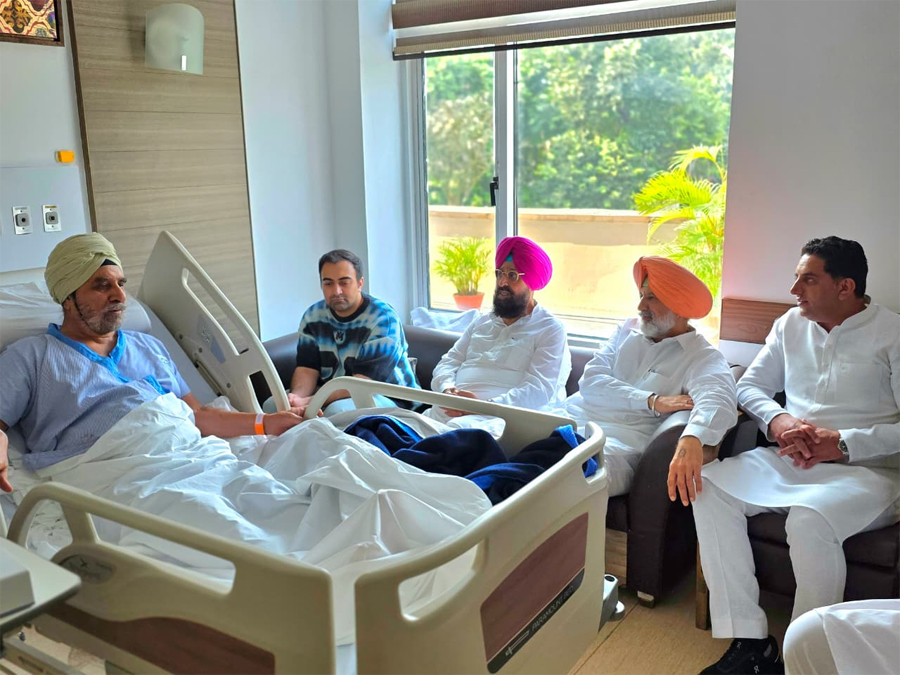 ਕਾਂਗਰਸ ਦੇ ਸੀਨੀਅਰ ਆਗੂ ਤੇ ਸਾਬਕਾ ਮੰਤਰੀ ਤ੍ਰਿਪਤ ਰਾਜਿੰਦਰ ਬਾਜਵਾ ਹਸਪਤਾਲ ’ਚ ਦਾਖ਼ਲ