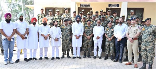 minister of state for home affairs visits flood affected areas of gurdaspur