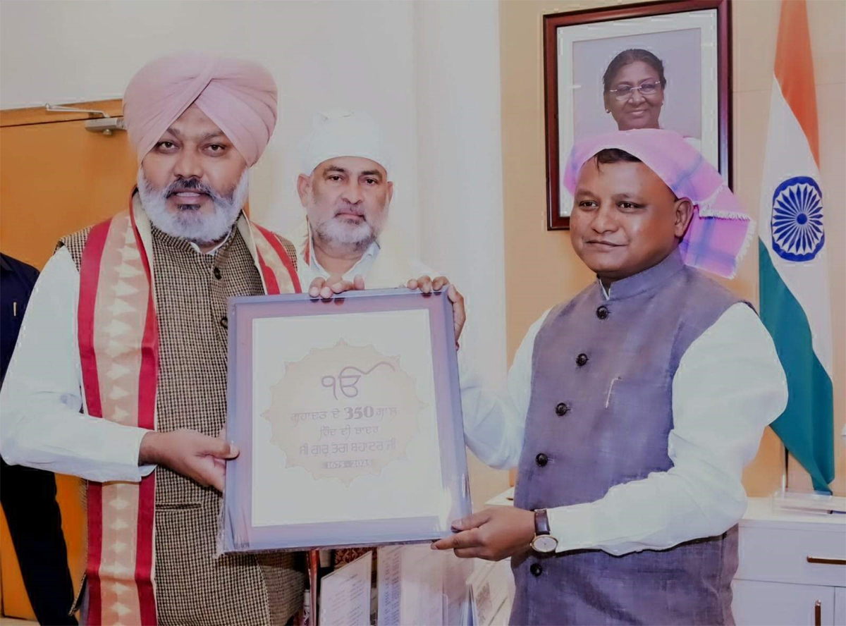 ਪੰਜਾਬ ਦੇ ਕੈਬਨਿਟ ਮੰਤਰੀਆਂ ਵੱਲੋਂ ਓਡਿਸ਼ਾ, ਗੋਆ ਤੇ ਛੱਤੀਸਗੜ੍ਹ ਦੇ ਮੁੱਖ ਮੰਤਰੀਆਂ ਨੂੰ 350ਵੇਂ ਸ਼ਹੀਦੀ ਸਮਾਗਮ ’ਚ ਸ਼ਾਮਲ ਹੋਣ ਦਾ ਸੱਦਾ