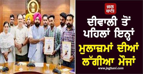 punjab government gave big gift to employees distributed 15 appointment letters