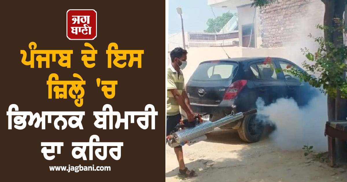 ਪੰਜਾਬ ਦੇ ਇਸ ਜ਼ਿਲ੍ਹੇ 'ਚ ਭਿਆਨਕ ਬੀਮਾਰੀ ਦਾ ਕਹਿਰ, ਗੰਭੀਰ ਹੋਣ ਲੱਗੇ ਹਾਲਾਤ, ਹਸਪਤਾਲਾਂ 'ਚ...