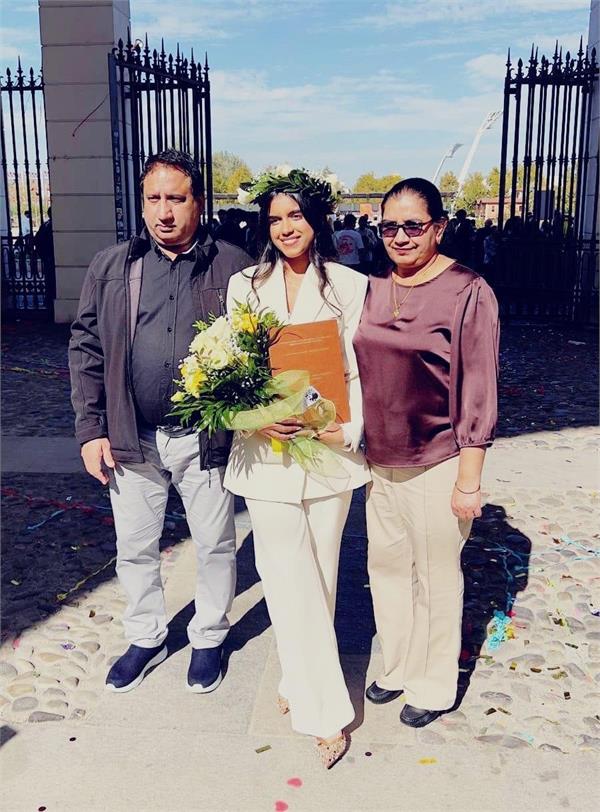 punjab  s daughter shines for the country in italy