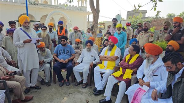 union minister state harsh malhotra visited flood affected areas in kapurthala