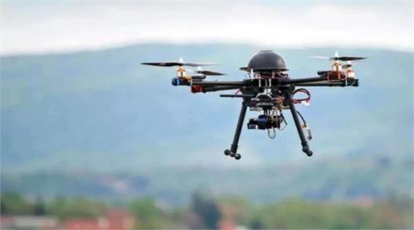 pakistani drone spotted on international border in samba