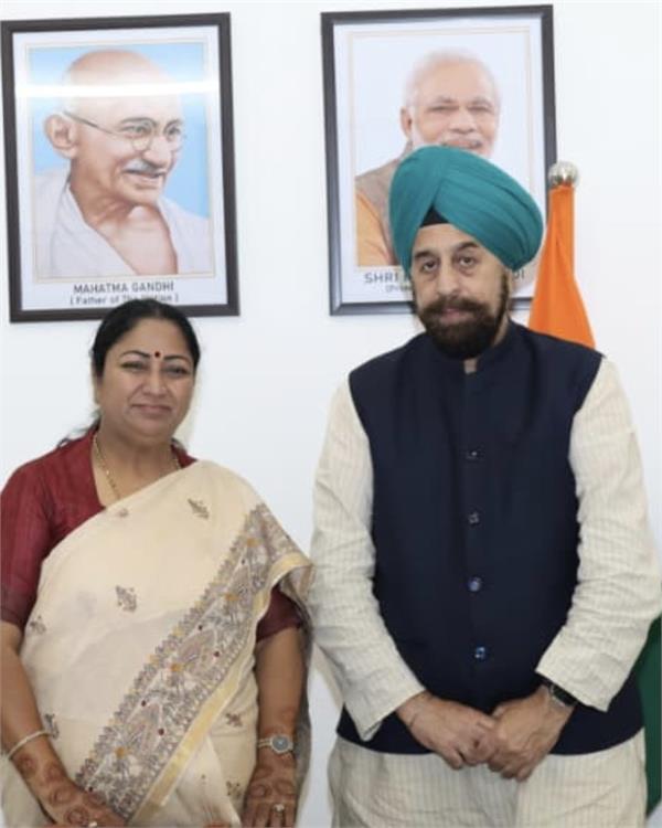 r  p  singh meets cm rekha gupta