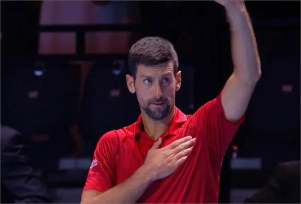 novak djokovic withdraws from paris masters due to injury