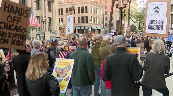 strong protests in milwaukee over national guard deployment