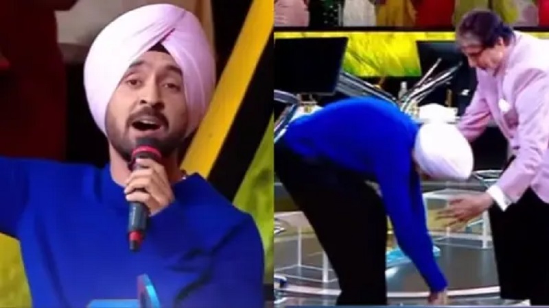 ''KBC 17'' ''ਚ ਪੰਜਾਬ ਦੇ ਪੁੱਤ ਦੁਸਾਂਝਾਵਾਲੇ ਦਾ ਸ਼ਾਨਦਾਰ ਸਵਾਗਤ, ਪੈਰ ਛੂਹ ਲਿਆ ਬਿਗ ਬੀ ਦਾ ਆਸ਼ੀਰਵਾਦ (ਵੀਡੀਓ)