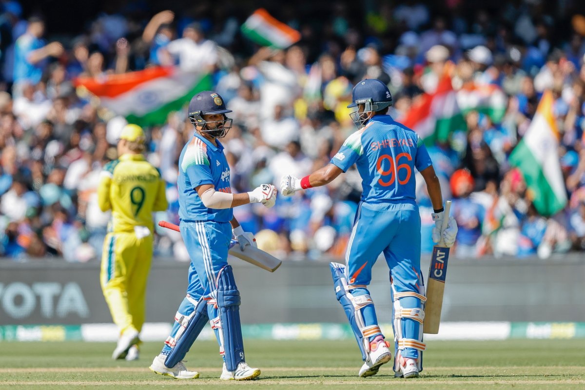 IND vs AUS 2nd ODI ; ਰੋਹਿਤ-ਅਈਅਰ ਦੀ ਬਦੌਲਤ ਸ਼ੁਰੂਆਤੀ ਝਟਕਿਆਂ ਤੋਂ ਉਭਰੀ ਟੀਮ ਇੰਡੀਆ