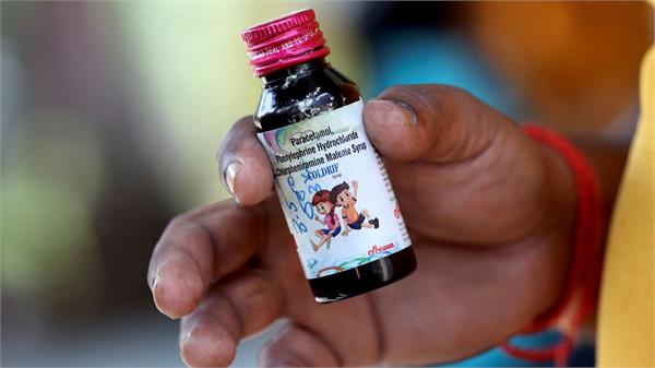 who  india  cough syrup  warning