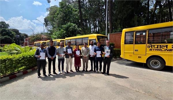india gifts 81 school buses to neighbor