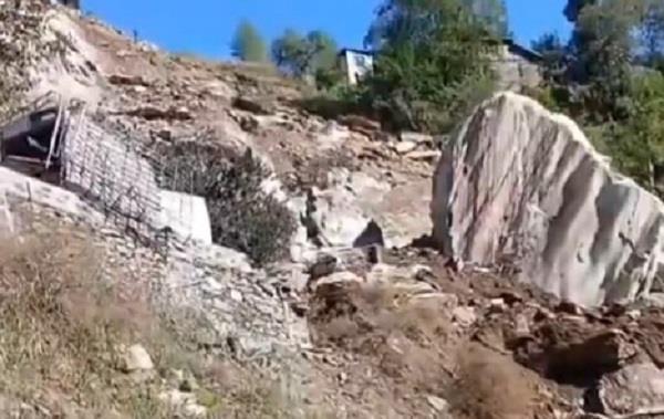 landslide in jammu