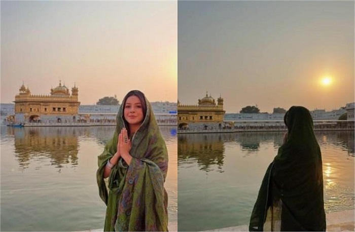 ''ਇੱਕ ਕੁੜੀ'' ਦੀ ਰਿਲੀਜ਼ ਤੋਂ ਪਹਿਲਾਂ ਸਚਖੰਡ ਸ੍ਰੀ ਹਰਿਮੰਦਰ ਸਾਹਿਬ ਨਤਮਸਤਕ ਹੋਈ ਸ਼ਹਿਨਾਜ਼ ਗਿੱਲ (ਤਸਵੀਰਾਂ)