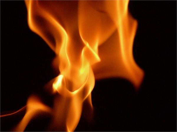 a fire broke out in the dhaba