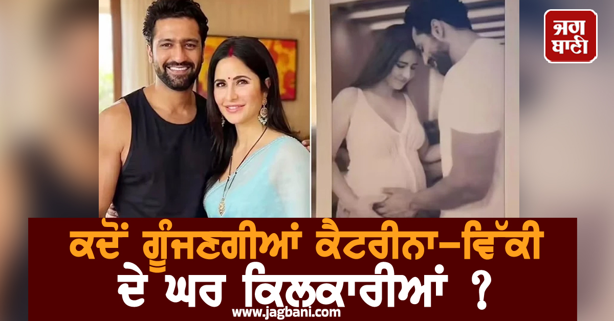 ਕਦੋਂ ਗੂੰਜਣਗੀਆਂ ਕੈਟਰੀਨਾ-ਵਿੱਕੀ ਦੇ ਘਰ ਕਿਲਕਾਰੀਆਂ ? ਅਦਾਕਾਰ ਨੇ ਦਿੱਤਾ ਵੱਡਾ ਹਿੰਟ