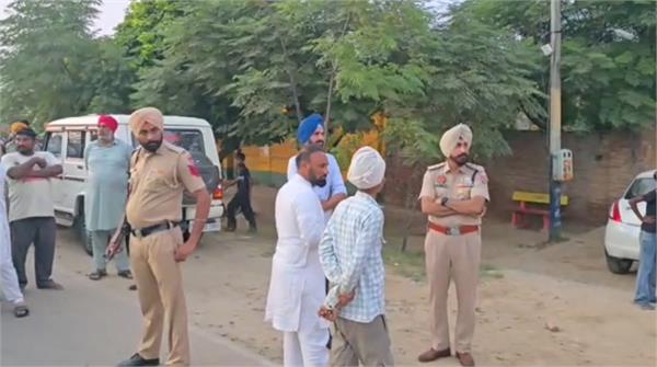 punjab  firing  police