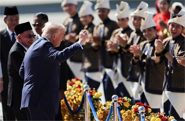 malaysia  red carpet  donald trump