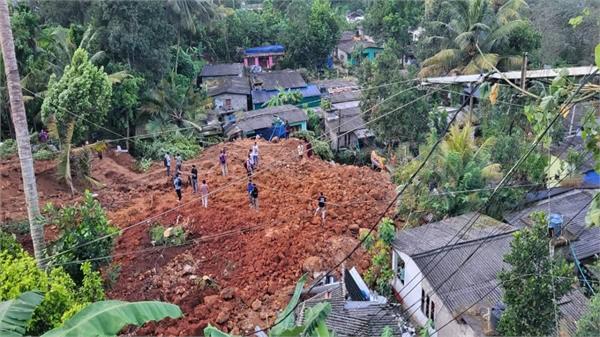 heavy rain landslide one dead