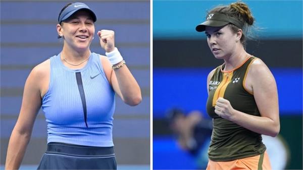 amanda and noskova will face off in the final of the china open