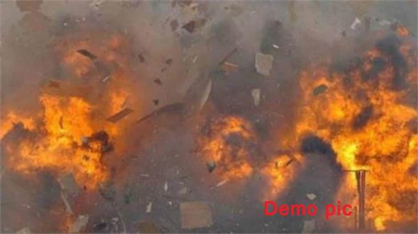 explosion in firecracker unit