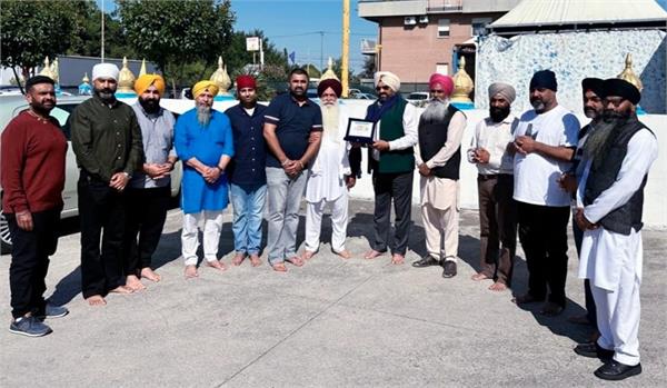 dsp  surinder singh lidder  italy  welcome