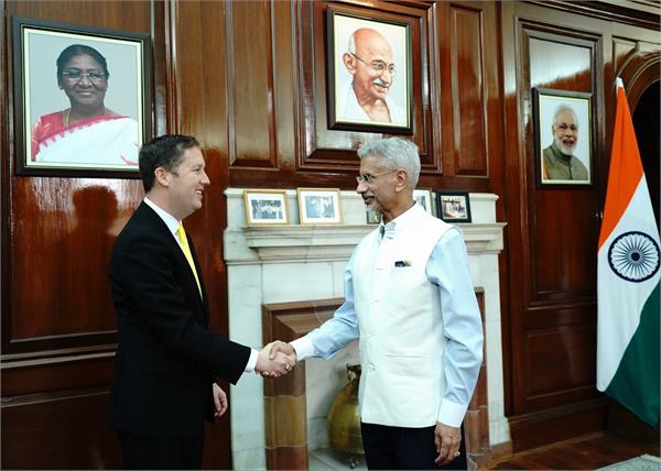 jaishankar meets us diplomat