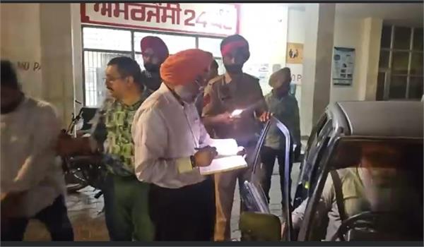diwali firing police