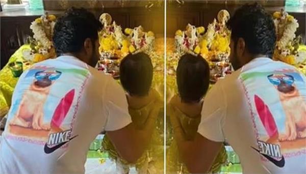 varun dhawan shared a sweet glimpse of his daughter lara on diwali