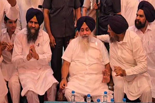 sukhbir badal fazilka visit