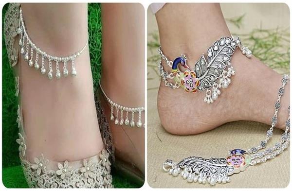 feet  beautiful  anklet design