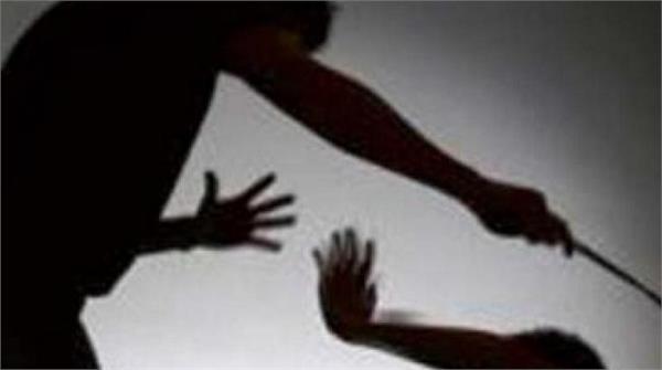 husband attacks wife and innocent child with sharp weapon