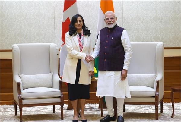 anita anand  canada  narendra modi  meeting