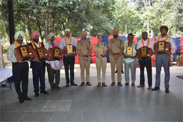 8 punjab police officers retired in jalandhar