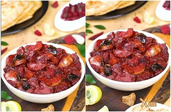 amla  beetroot  chutney  recipe