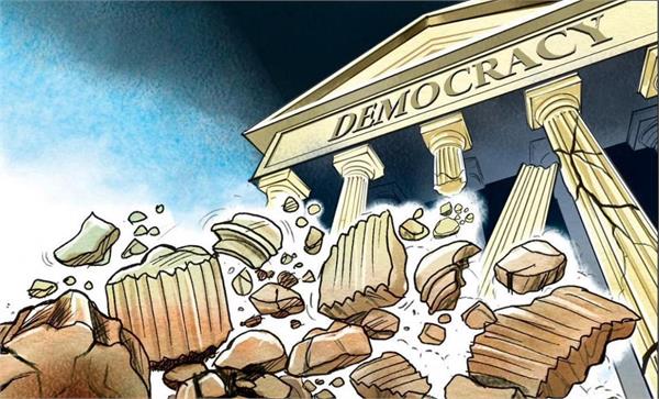 democratic traditions in india are rapidly weakening