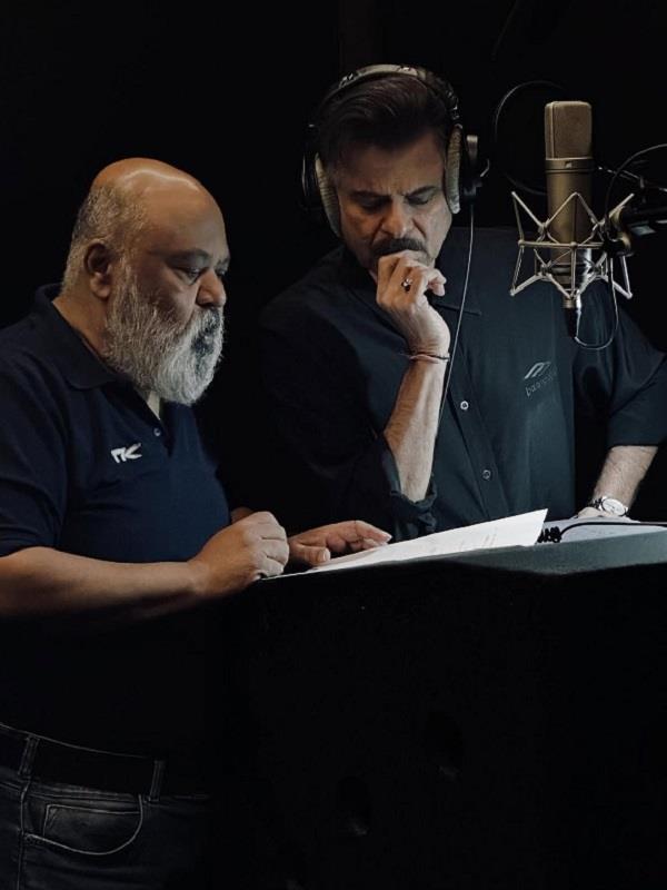 anil kapoor completes dubbing for the film  subedar 